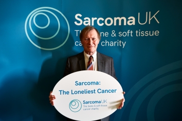Sir David meets Sarcoma UK 